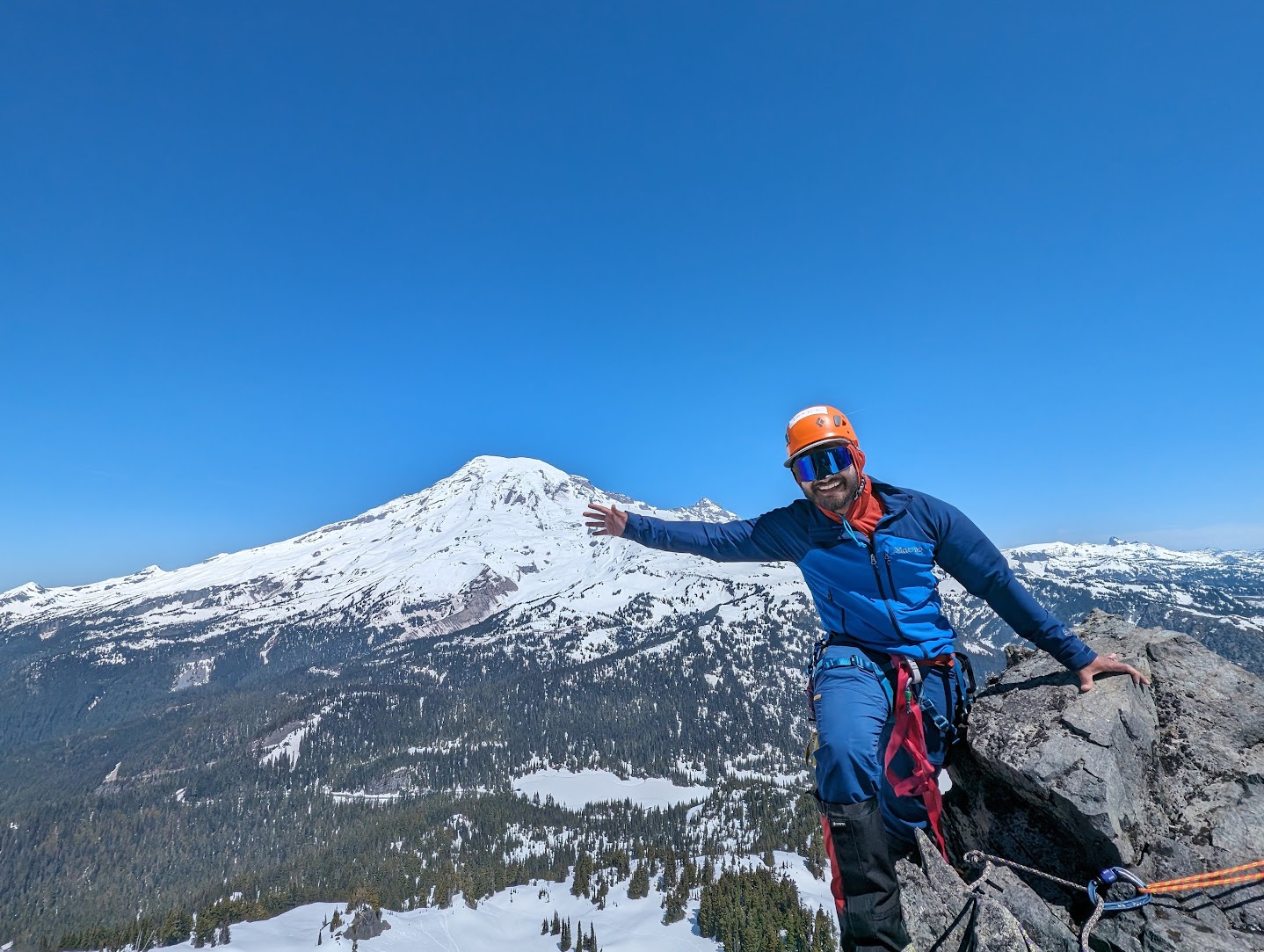 Daniel near Mt. Rainier
